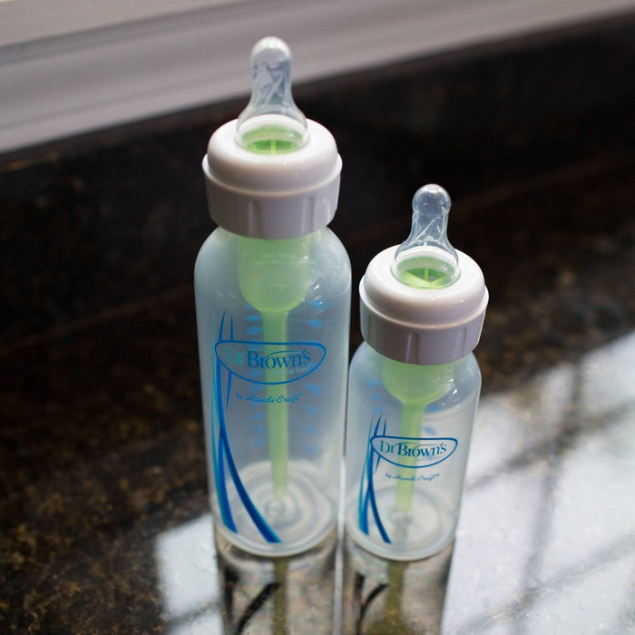 LOT OF 2 Dr. Brown's Options+ Anti-Colic Baby Bottle - 4oz LOT OF 2