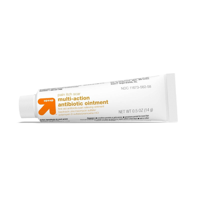 Multi-Action Antibiotic First Aid Ointment - .5oz - up & up