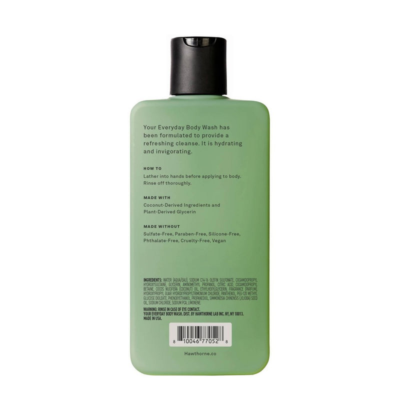 Hawthorne Everyday Body Wash - Eucalyptus/Mint Scent - 8 fl oz