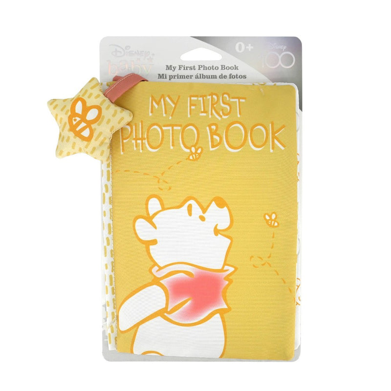 Disney Baby Soft Photo Album Baby and Toddler Learning Toy - Winnie the Pooh