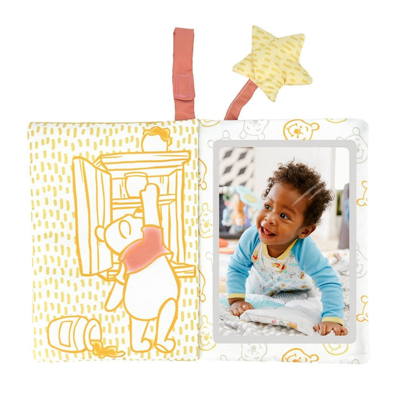 Disney Baby Soft Photo Album Baby and Toddler Learning Toy - Winnie the Pooh