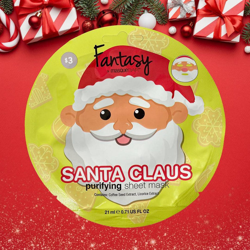 Fantasy by Masque Bar Santa Claus Purifying Sheet Mask - 0.71 fl oz