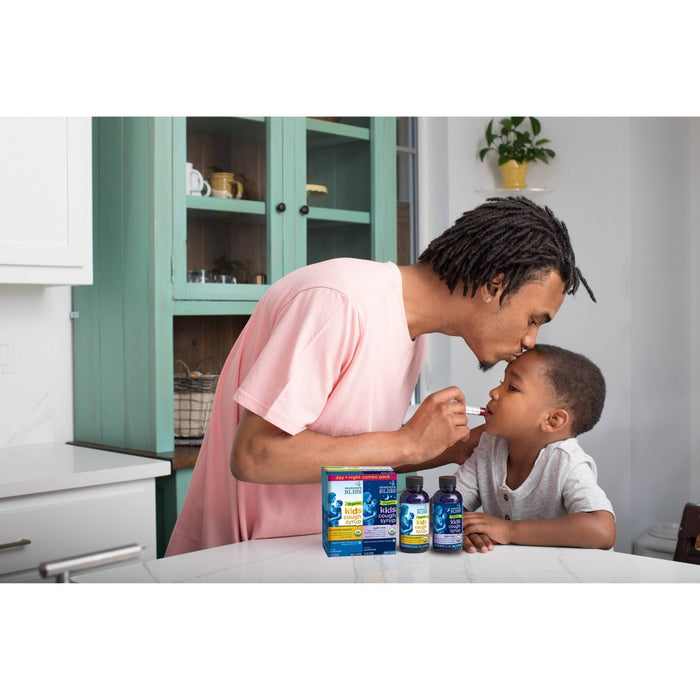 Mommy's Bliss Organic Kids' Day & Night Immunity Boost & Cough Relief Syrup Combo Pack - 8 fl oz/2pk