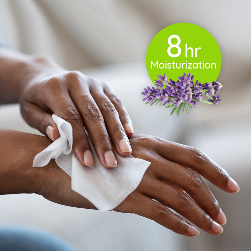 Wet Ones Lavender Antibacterial Hand Wipes - 40ct