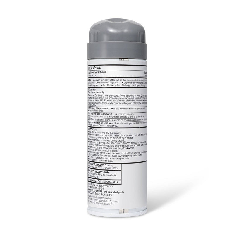 Antifungal Foot Spray - 5.3oz - up & up