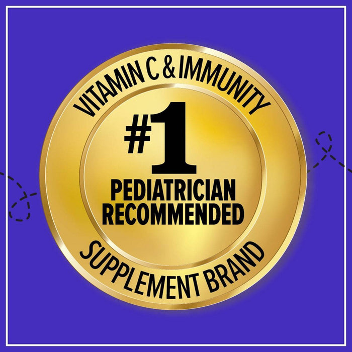 Zarbee's Kid's Complete Multivitamin + Immune Support Gummies, 13 Essential Vitamins - Berry -70ct