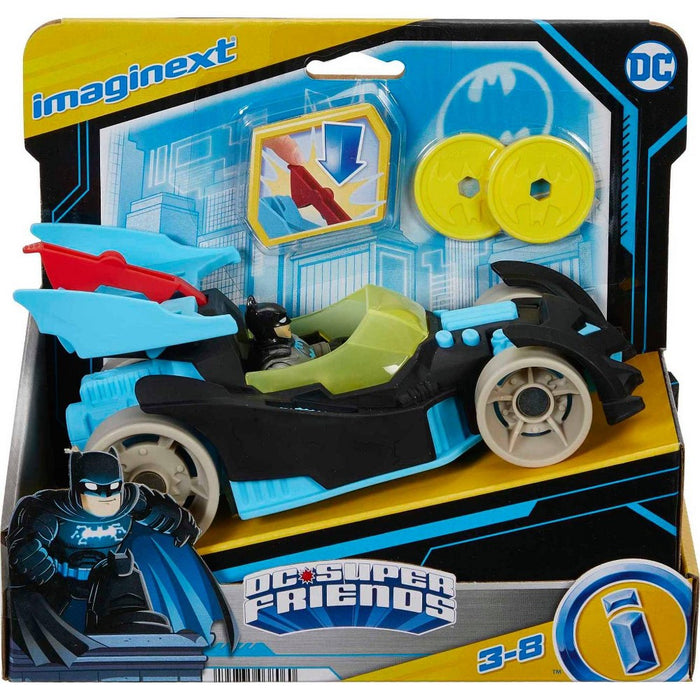 Fisher-Price Imaginext DC Super Friends Bat-Tech Racing Batmobile