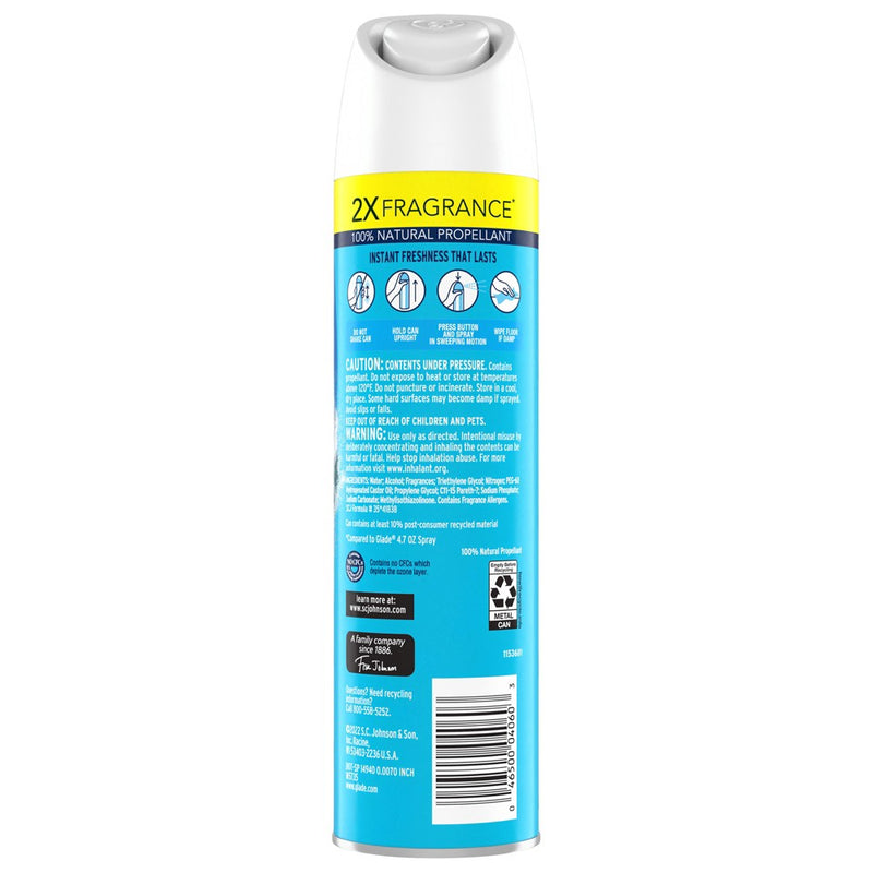 Glade Aerosol Room Spray Air Freshener - Aqua Waves - 8.3oz