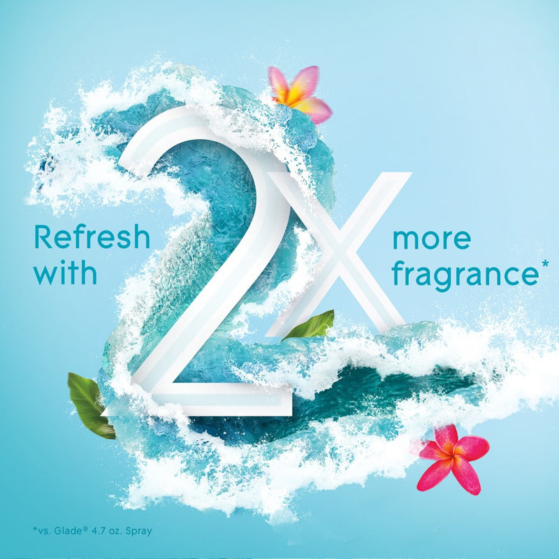 Glade Aerosol Room Spray Air Freshener - Aqua Waves - 8.3oz