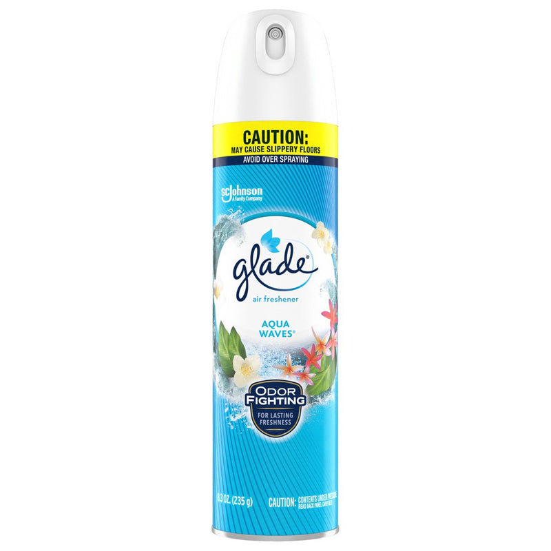 Glade Aerosol Room Spray Air Freshener - Aqua Waves - 8.3oz