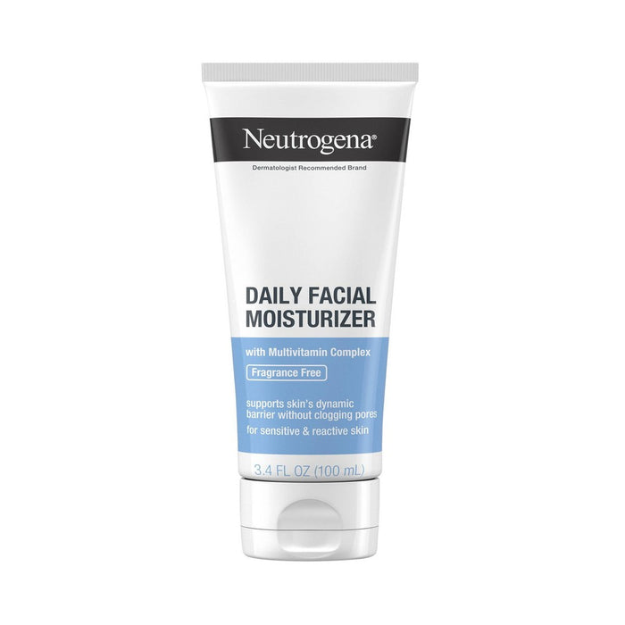 Neutrogena Daily Facial Moisturizer - Fragrance Free - 3.4oz