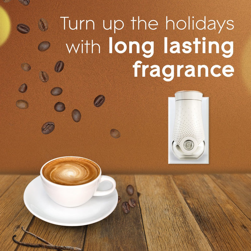 Glade PlugIns Scented Oil Air Freshener - Cozy Vanilla Cappuccino Refill - 1.34oz/2pk