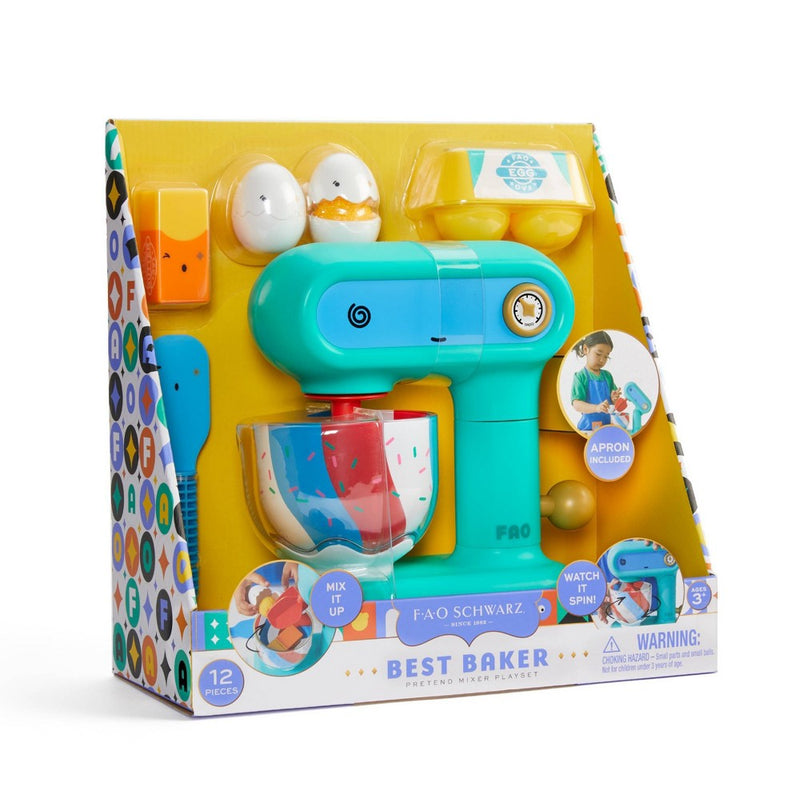 FAO Schwarz Best Baker Pretend Mixer Playset
