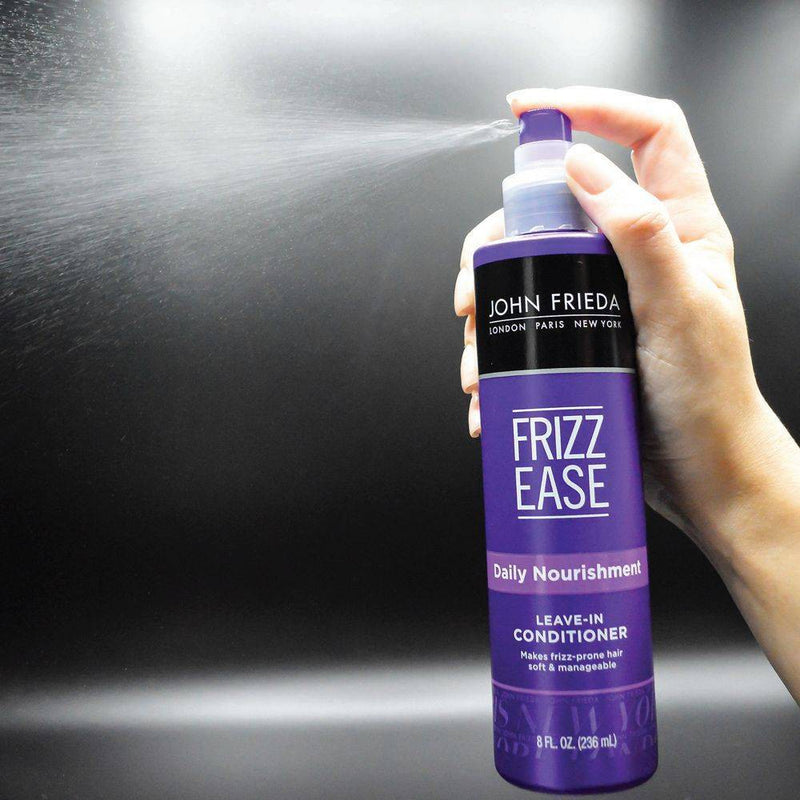 John Frieda Frizz Ease Daily Nourishment Leave-In Conditioner Spray for Frizz-Prone Hair - 8 fl oz