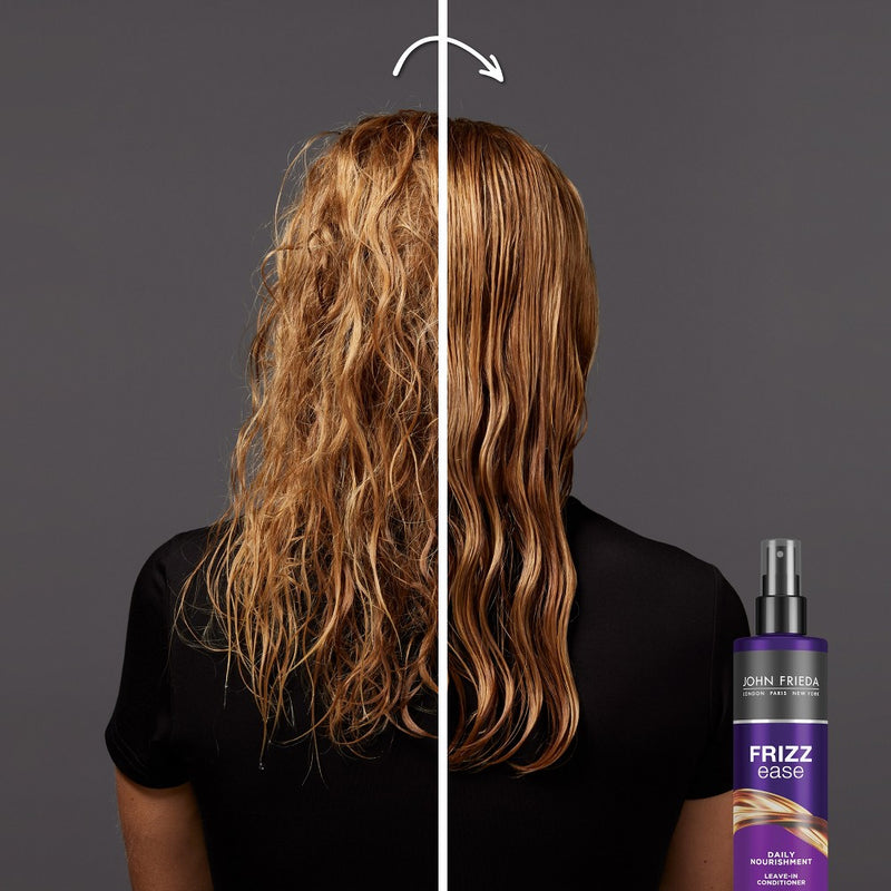 John Frieda Frizz Ease Daily Nourishment Leave-In Conditioner Spray for Frizz-Prone Hair - 8 fl oz