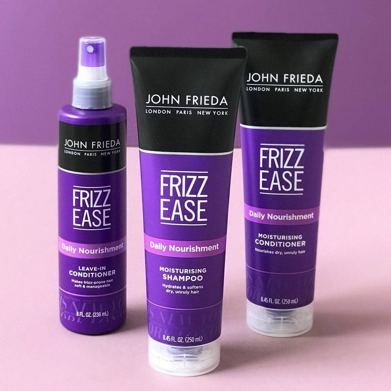 John Frieda Frizz Ease Daily Nourishment Leave-In Conditioner Spray for Frizz-Prone Hair - 8 fl oz