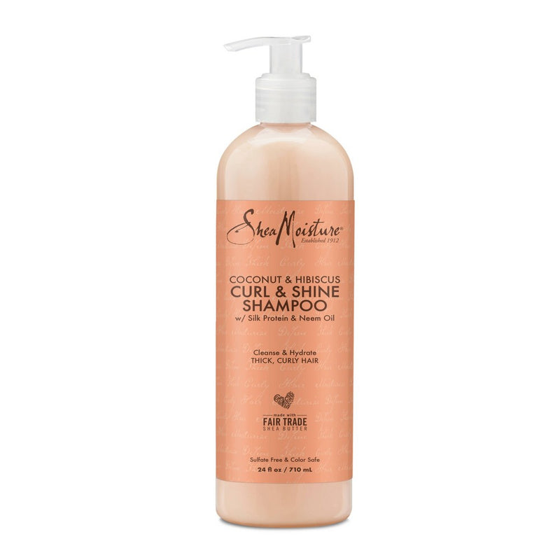 SheaMoisture Coconut & Hibiscus Curl & Shine Shampoo - 24 fl oz
