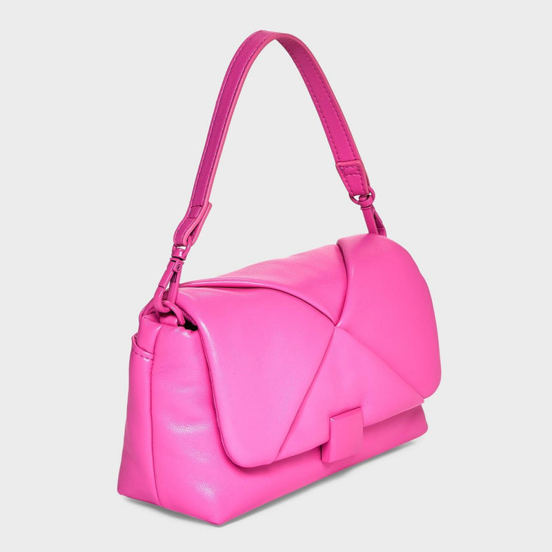 Mini Flap Satchel Handbag - A New Day Pink