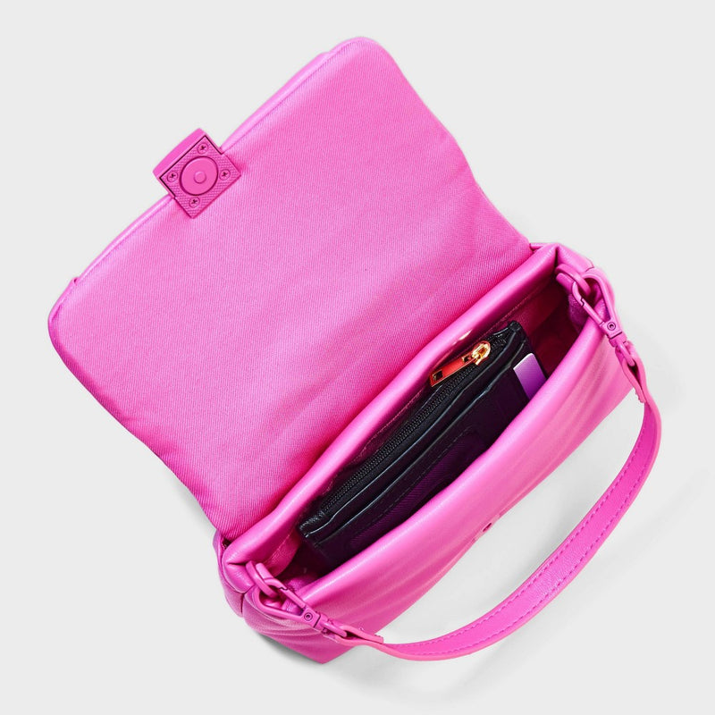 Mini Flap Satchel Handbag - A New Day Pink