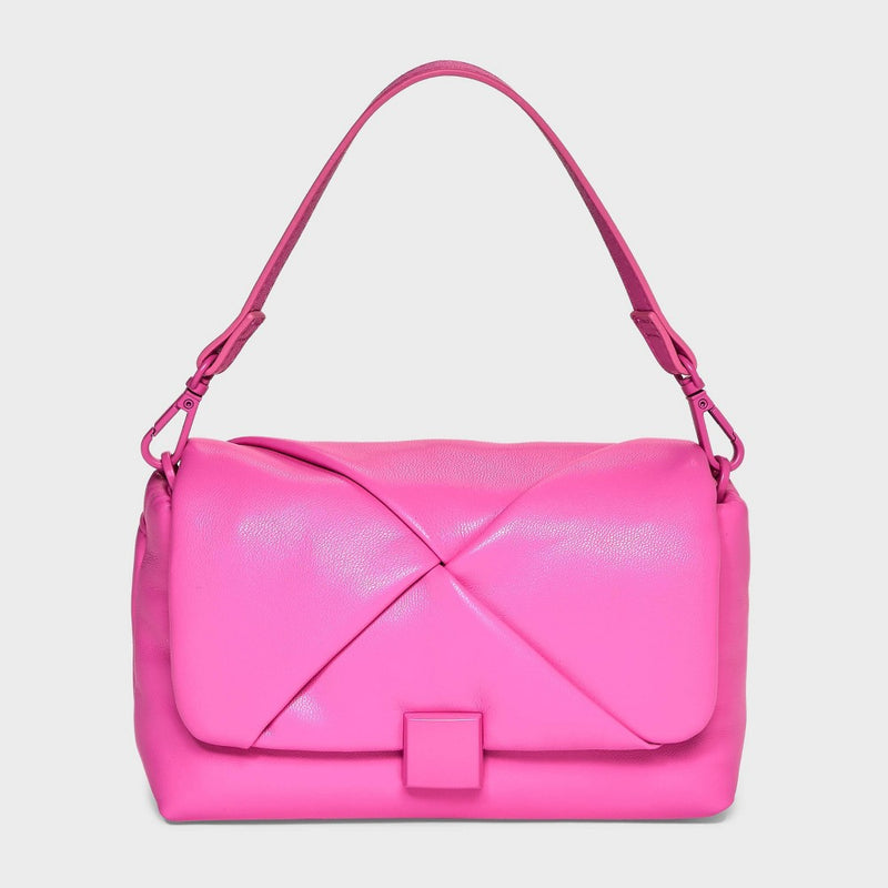 Mini Flap Satchel Handbag - A New Day Pink