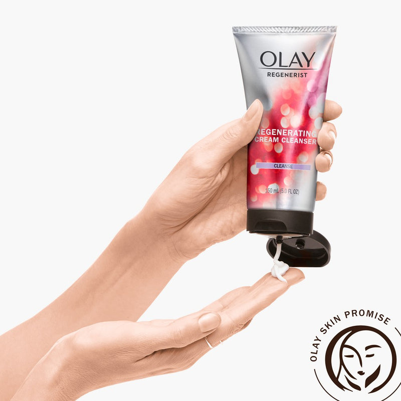 Olay Regenerist Cream Face Wash with Vitamin C and BHA - Scented - 5 fl oz
