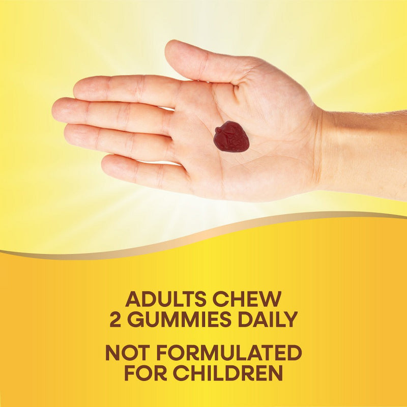 Nature's Way Alive! Hair Skin Nails Gummies - Strawberry Flavored - 60ct