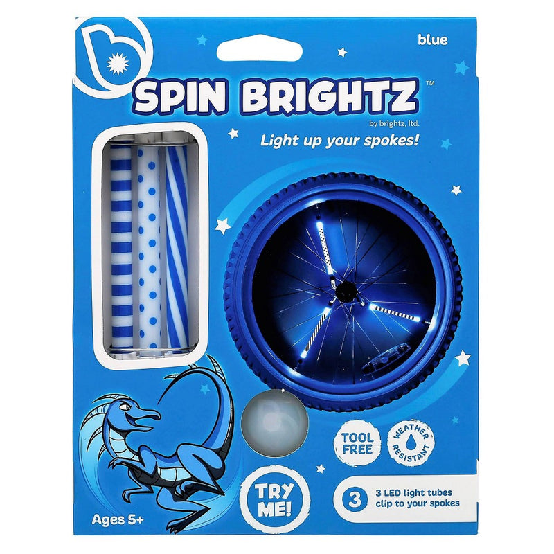 Brightz Spin Kids' Spoke Tubes LED Light - Blue