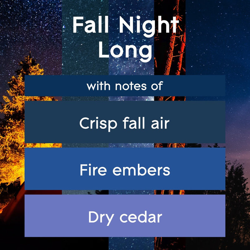 Glade PlugIns Scented Oil Air Freshener - Fall Night Long & Starlight & Snowflakes - 4.69oz/7pk