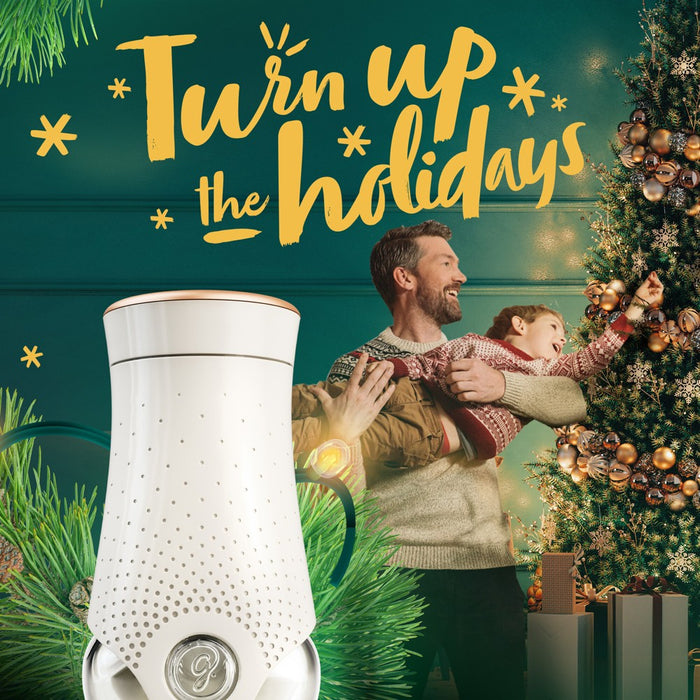 Glade PlugIns Scented Oil Air Freshener - Fall Night Long & Starlight & Snowflakes - 4.69oz/7pk