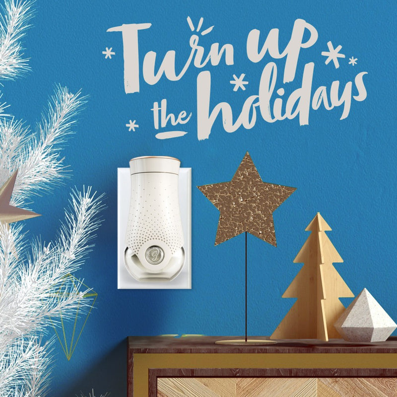 Glade PlugIns Scented Oil Air Freshener - Fall Night Long & Starlight & Snowflakes - 4.69oz/7pk