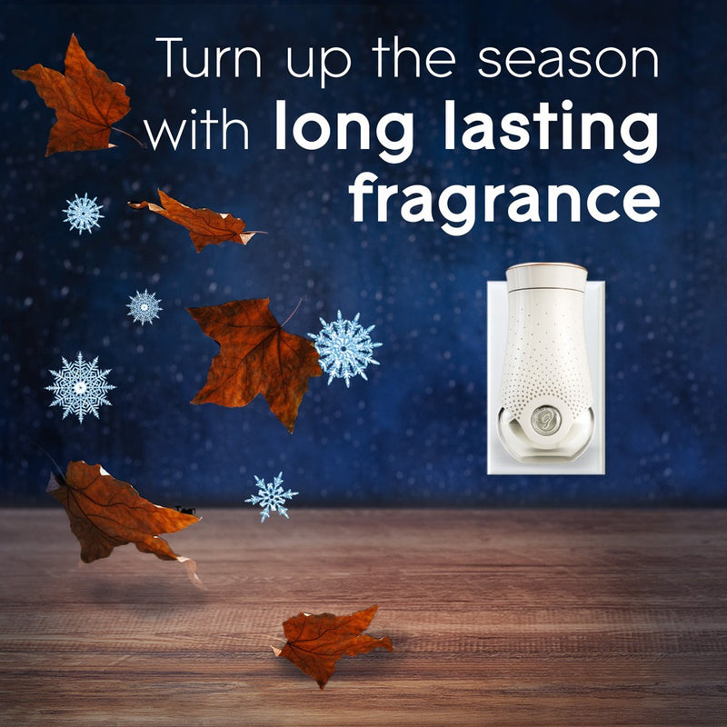 Glade PlugIns Scented Oil Air Freshener - Fall Night Long & Starlight & Snowflakes - 4.69oz/7pk