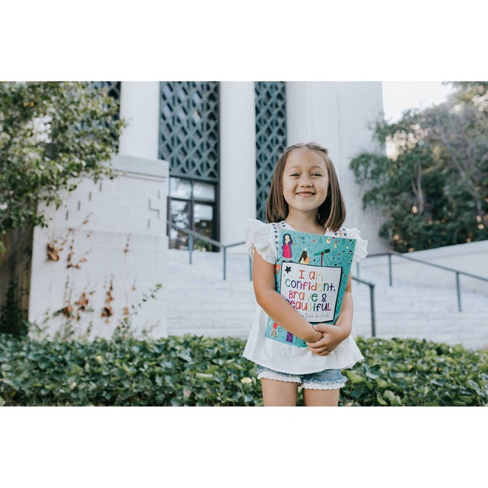 I Am Confident, Brave & Beautiful Coloring Book - Hopscotch Girls