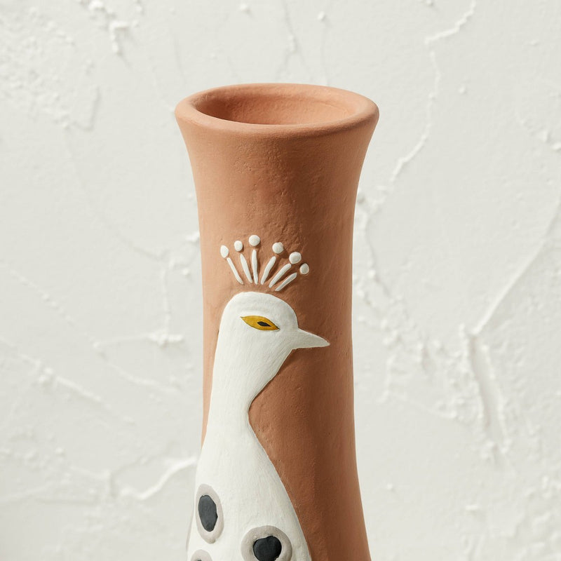 Peacock Vase Brown - Opalhouse designed with Jungalow