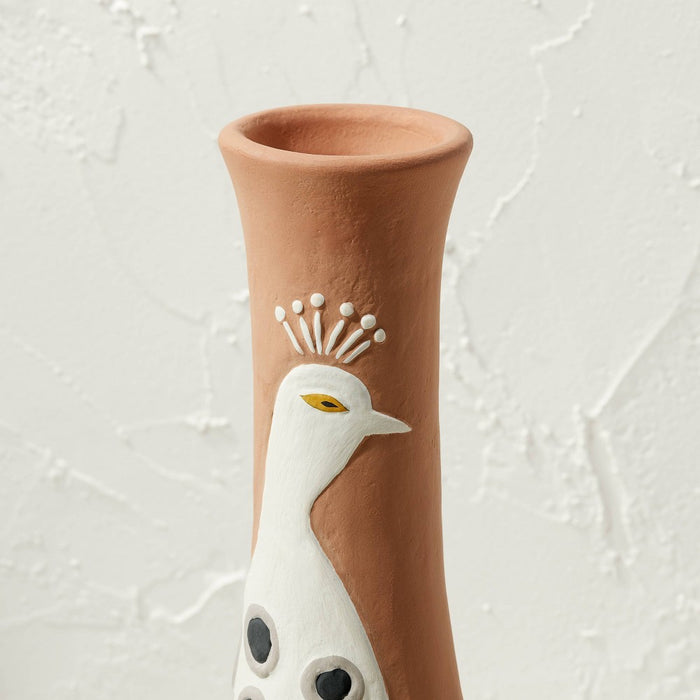 Peacock Vase Brown - Opalhouse designed with Jungalow