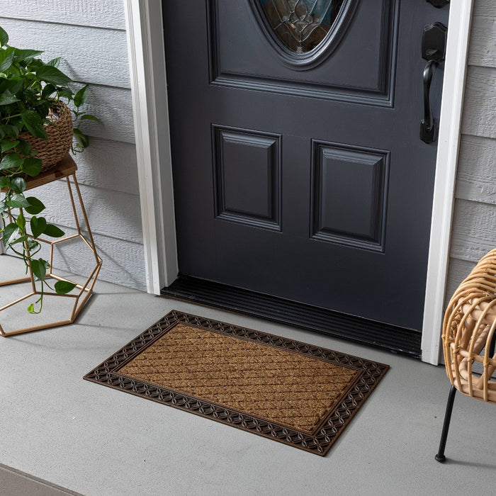 1'5.5" x 2'5.5" Link Doormat Brown - Mohawk