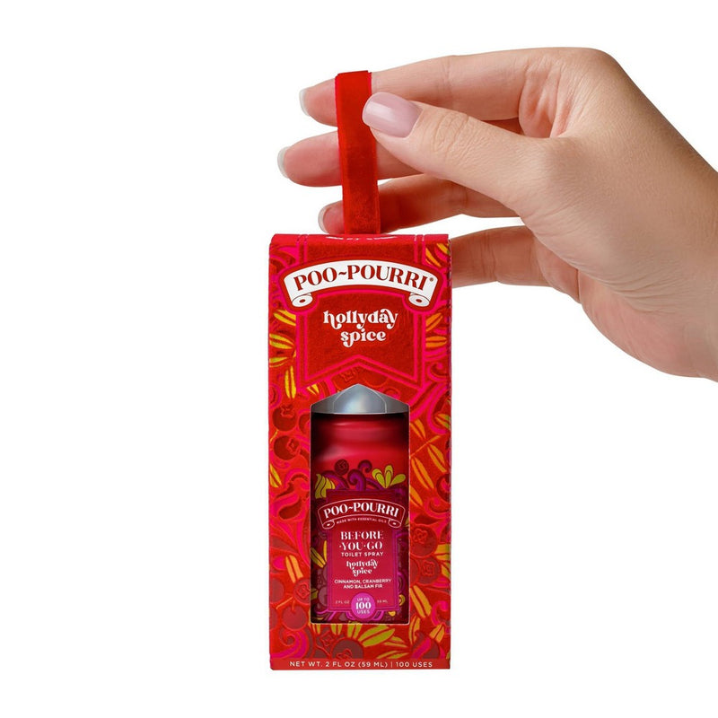 Hollyday Spice 2oz Before-You-Go Toilet Spray - Poo-Pourri