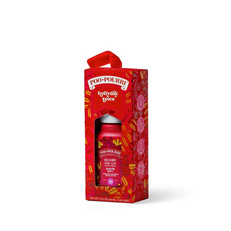 Hollyday Spice 2oz Before-You-Go Toilet Spray - Poo-Pourri