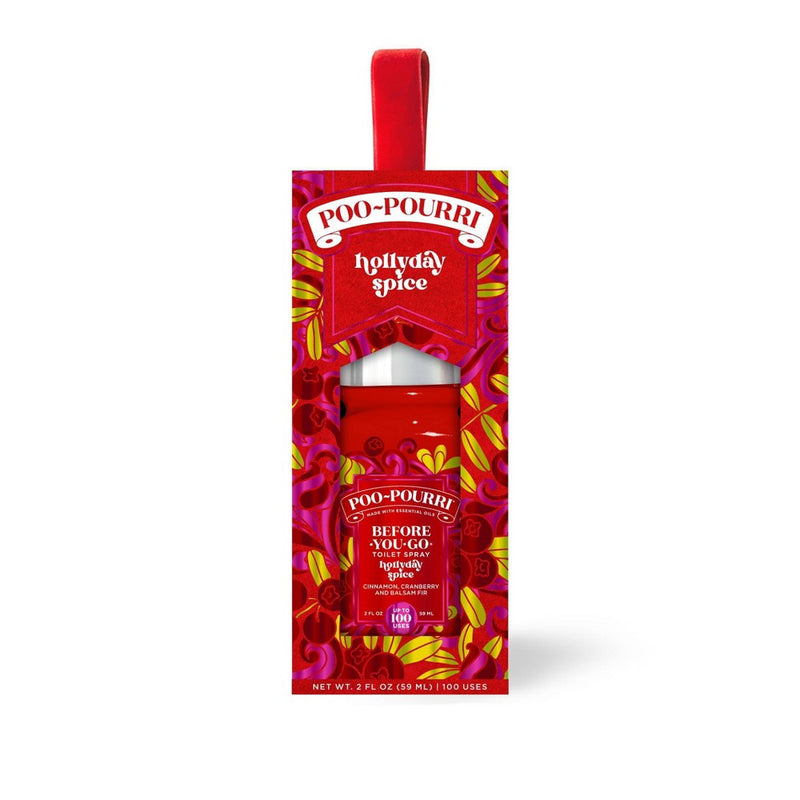 Hollyday Spice 2oz Before-You-Go Toilet Spray - Poo-Pourri