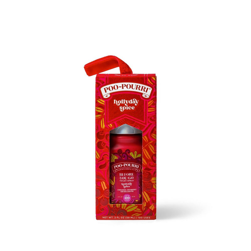Hollyday Spice 2oz Before-You-Go Toilet Spray - Poo-Pourri