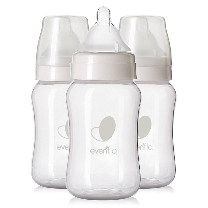 Evenflo 3pk Balance Wide-Neck Anti-Colic Baby Bottles - 9oz