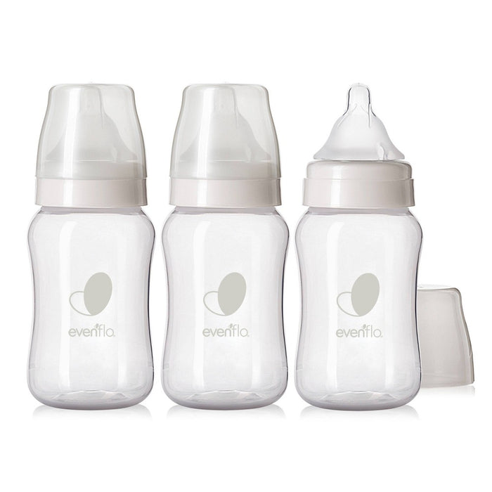 Evenflo 3pk Balance Wide-Neck Anti-Colic Baby Bottles - 9oz