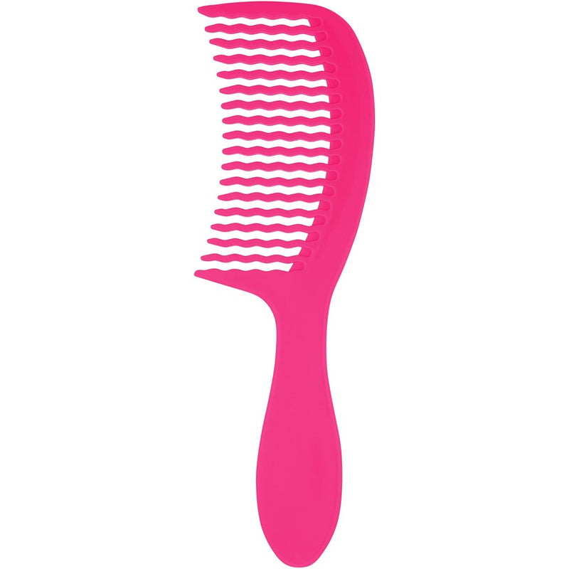 Wet Brush Detangling Comb for Evenly Distribute Hair - Solid Pink