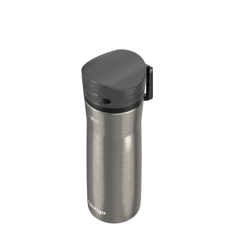 Contigo Jackson Chill 2.0 20oz AutoPop Stainless Steel Water Bottle Silver