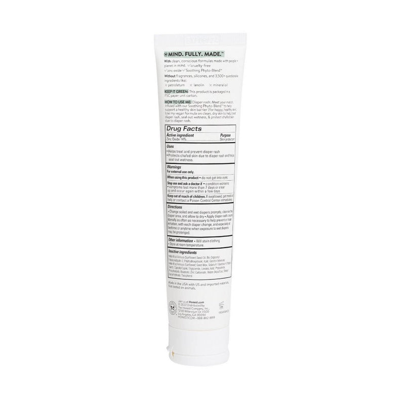 The Honest Company Diaper Rash Cream - 2.5oz
