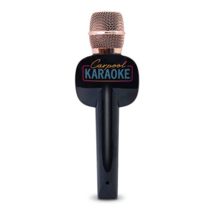 Singing Machine Carpool Karaoke Mic 2.0 - Black/Gold