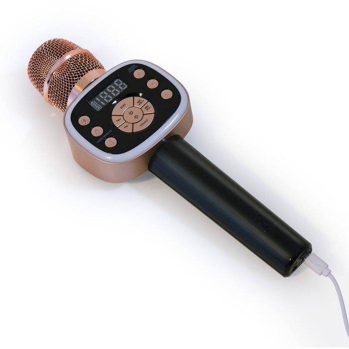 Singing Machine Carpool Karaoke Mic 2.0 - Black/Gold