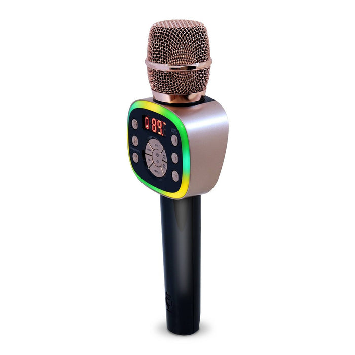 Singing Machine Carpool Karaoke Mic 2.0 - Black/Gold