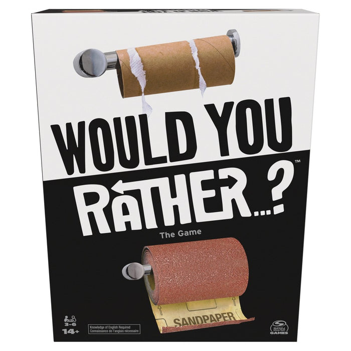 Spin Master Games Would You Rather Board Game