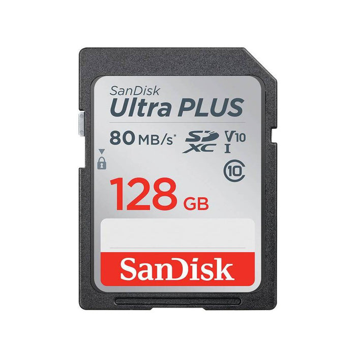SanDisk Ultra PLUS 128GB SD Card