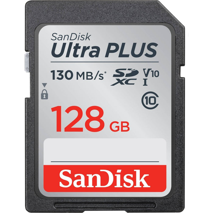 SanDisk Ultra PLUS 128GB SD Card